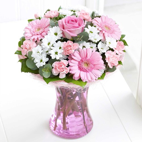 Pink Perfect Gift Bouquet - Next Day Delivery